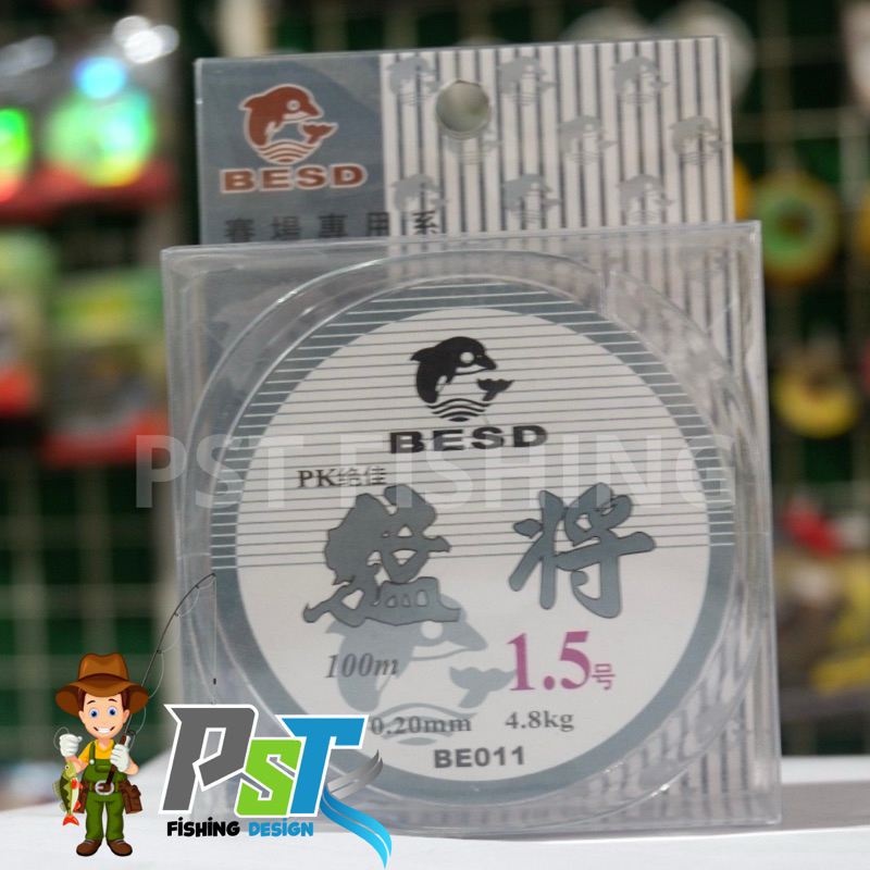 BESD BE011 PUTIH 100M- SENAR PANCING-ALAT PANCING-NILON-BENANG