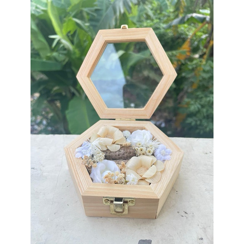 kotak cincin tunangan kotak cincin elegan kotak cincin kayu