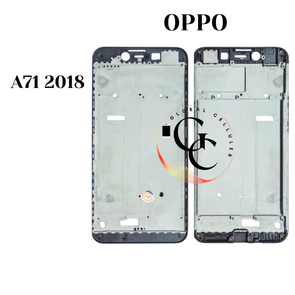 Frame Lcd Oppo A71 2018 Original (Tulang Tengah Dudukan Lcd)