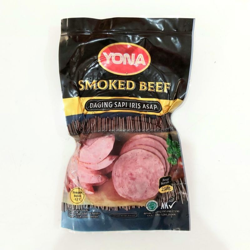 

Yona Smoked Beef Daging Sapi Iris Asap Kemasan 250 Gram