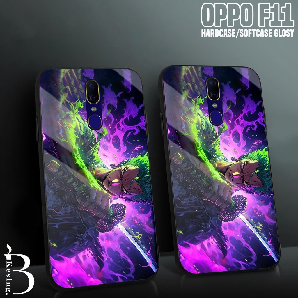 Case OPPO F11 - Casing Hp OPPO F11 Motif Roronoa Zoro - Silikon Hp OPPO F11 - Kesing Hp - Softcase K