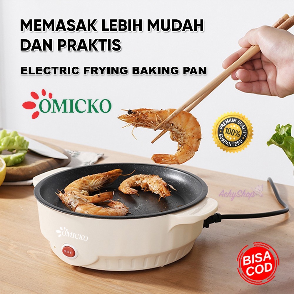 SSA Wajan Panci Listrik Elektrik / Electric Frying Baking Pan / Panci BBQ / Panci Panggang Goreng El
