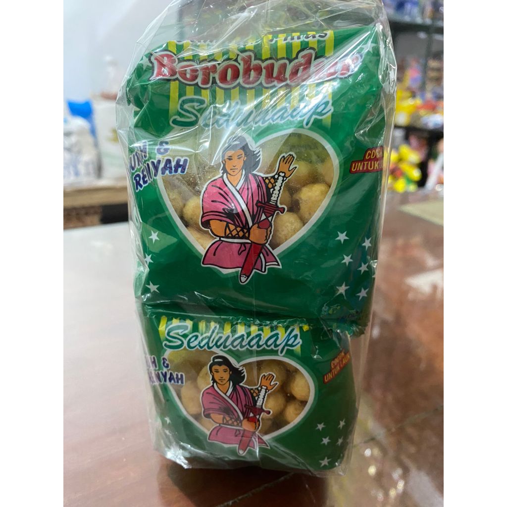 

Snack Borobudur Pilus Jadul 1 Pack isi 20 Pcs @15gram