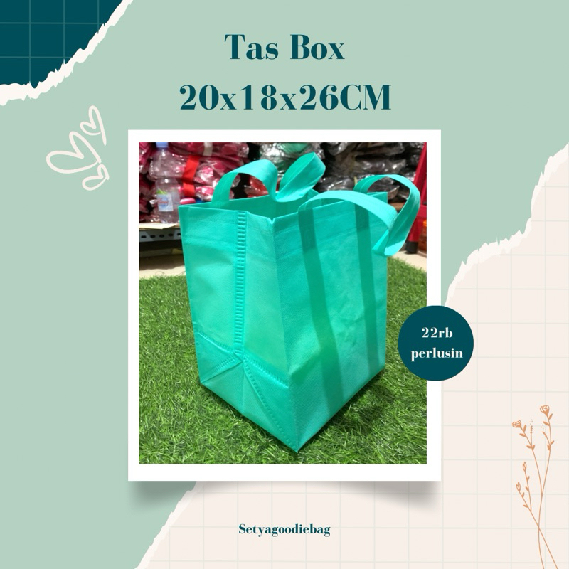 

Tas Box Souvenir 20x18x26CM