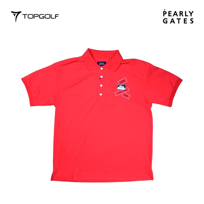 PEARLY GATES POLO SHIRT M KNT 53-4199321 RD