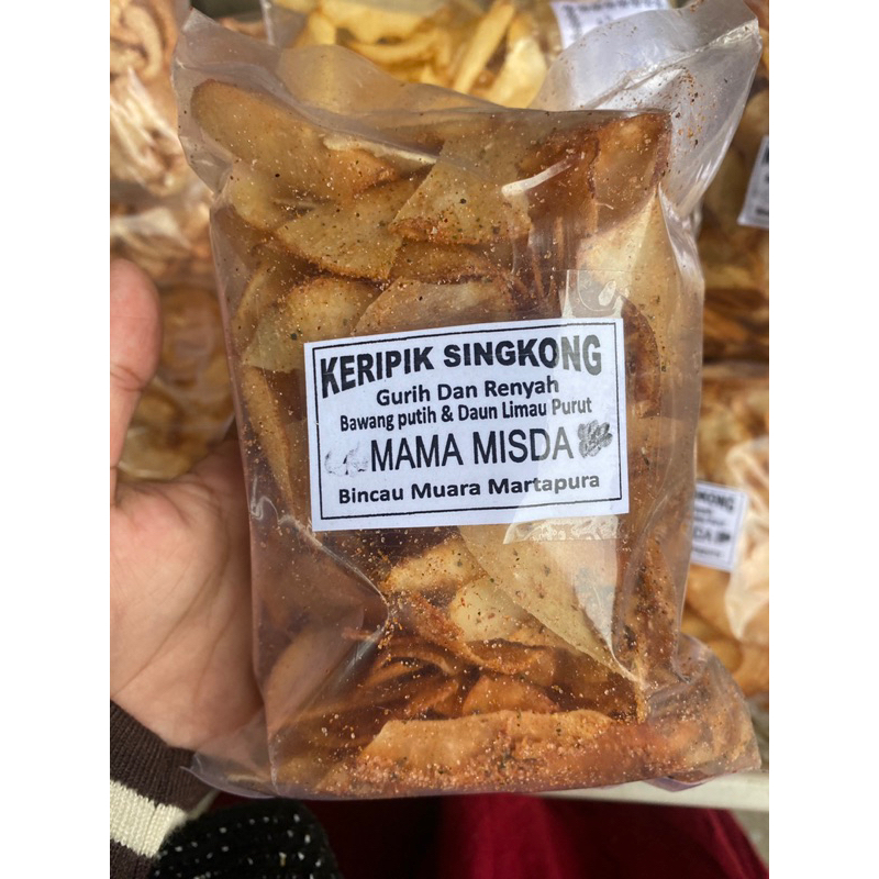 

KRIPIK SINGKONG JERUK PURUT MAMA MISDA