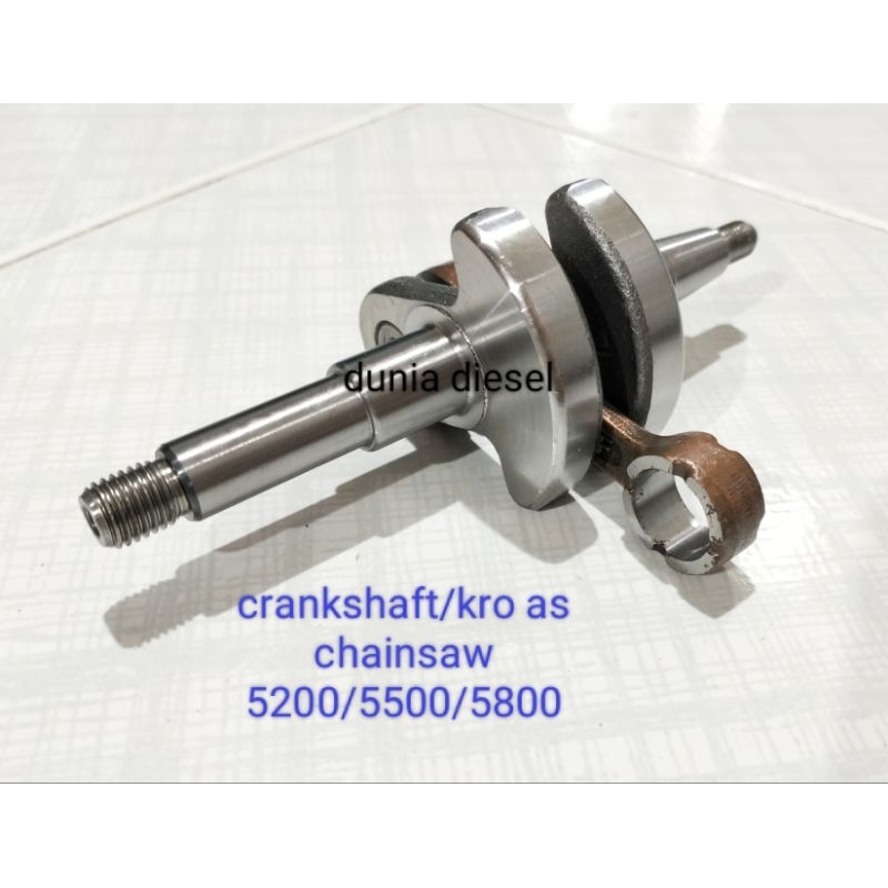 kro as mesin chainsaw 5200 5500 5800 mesin potong kayu crankshaft senso mini