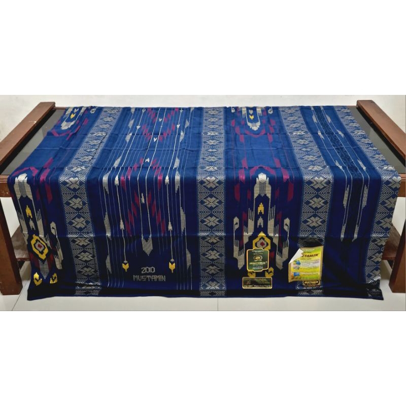 SARUNG TENUN TRADISIONAL MUSTAMIN 200/400 SONGKET TIMBUL