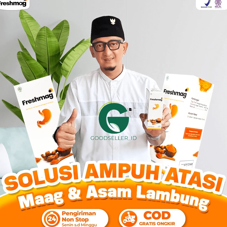 

Produk terbaru Original Madu Freshmag Atasi Masalah Sakit Maag Nyeri Asam Lambung Penambah Nafsu Makan 2ml