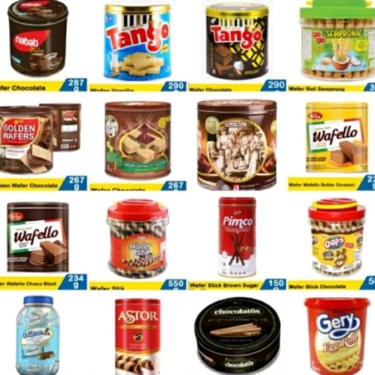 

Deals Tango Nissin Chocolatos Fox Good Time Nabati Astor kue kaleng