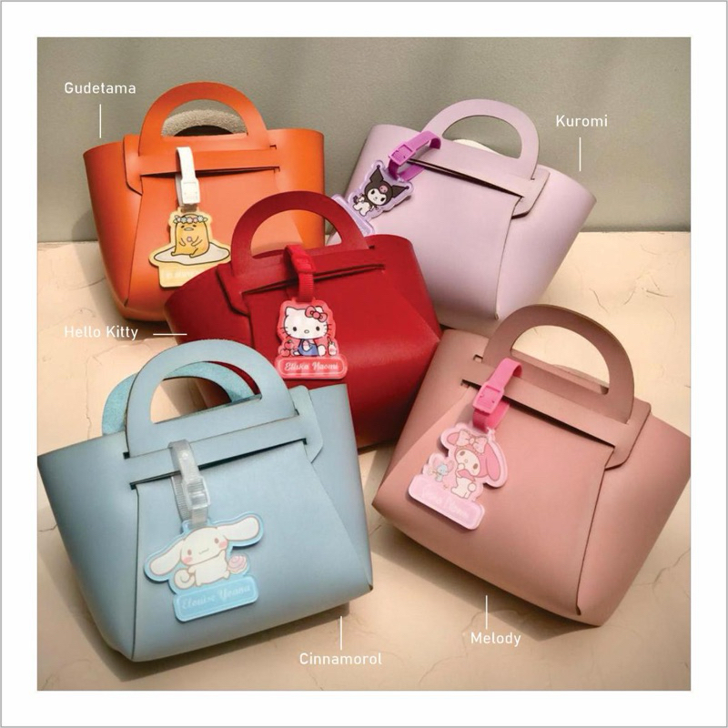 

Tas kulit / goodie bag / sanrio bag / tas souvenir / souvenir bag / mini bag / tas bekal