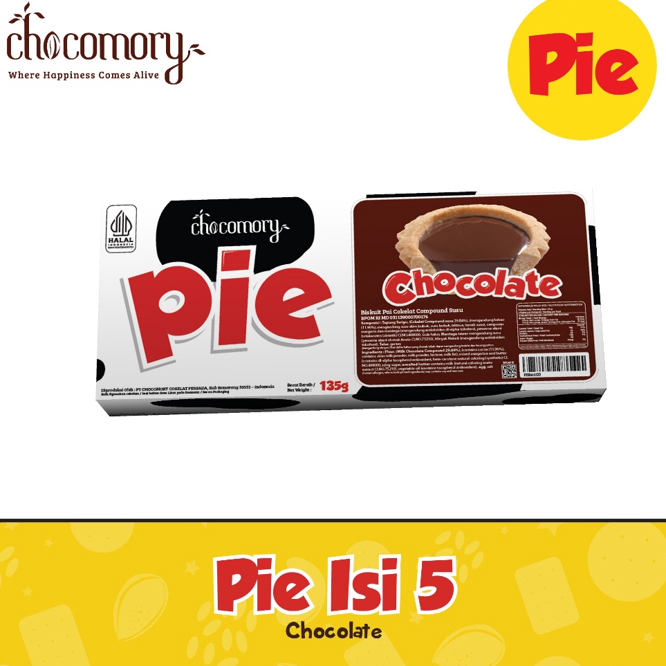 

Rekomendasi Chocomory Choco Pie Isi 5 15 Gr x 1 Pc