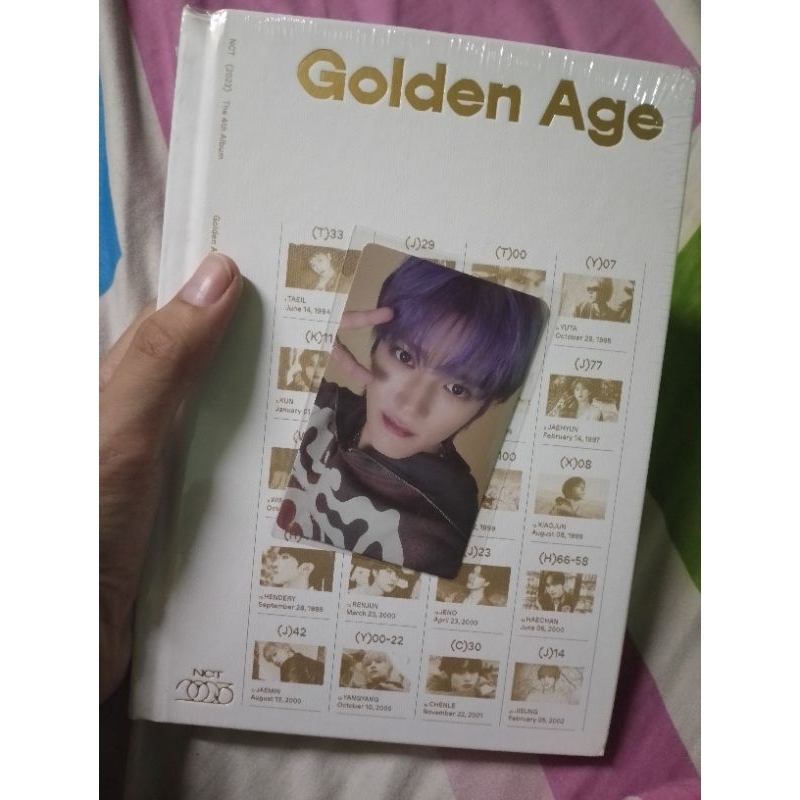 [JNE only] album golden age sealed+pob Taeyong yzy official