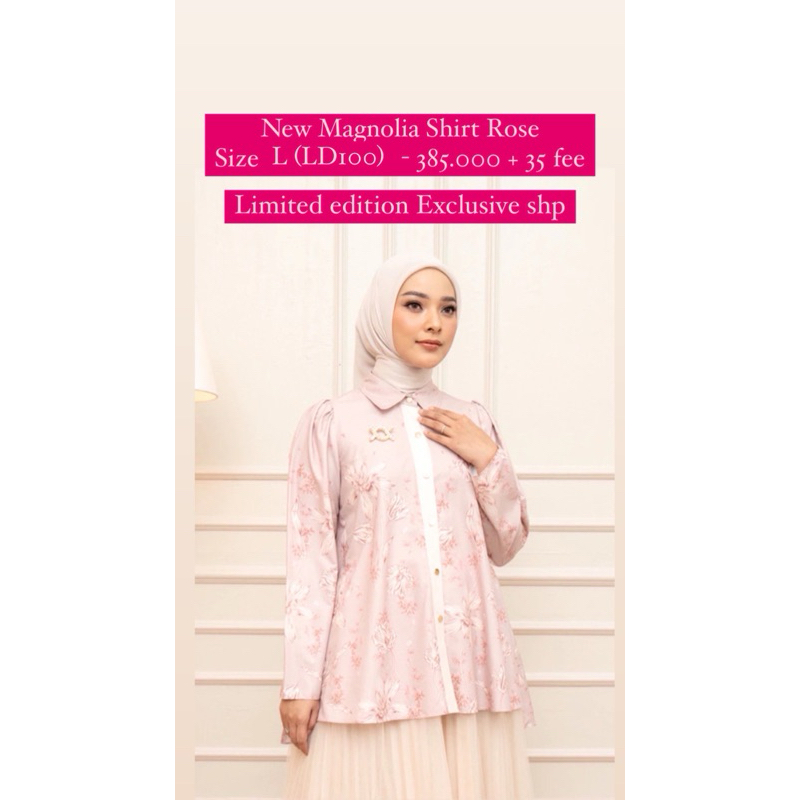 NEW WEARING KLAMBY MAGNOLIA SHIRT