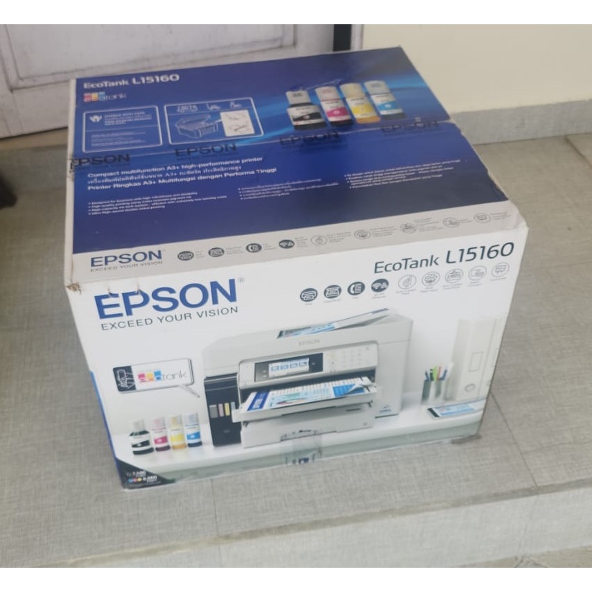 Printer Epson Ecotank L15160-A3 Wifi Duplex all in one Inktank Pigment