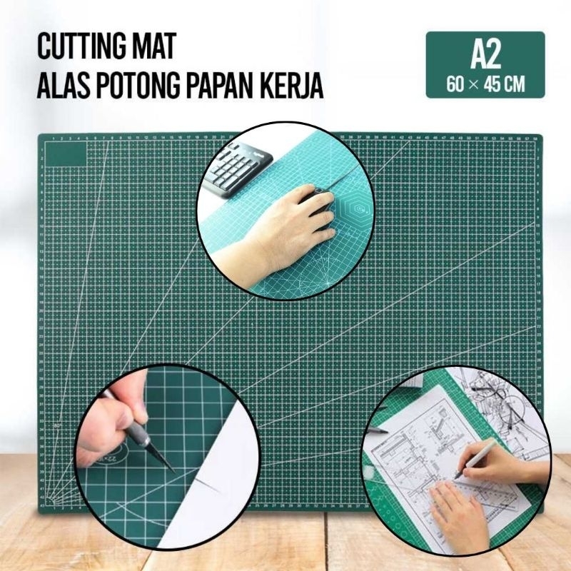 

Papan Potong Alas Kerja Cutting Mat A2 60 x 45 cm