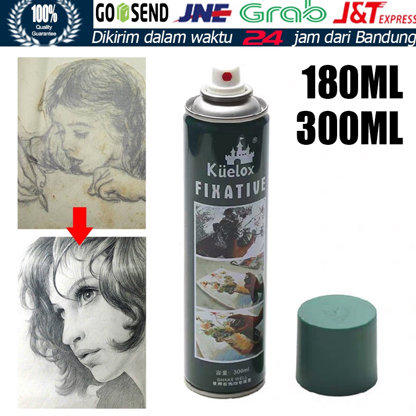 

ART I76C 18ML 3ML Kuelox Fixative Spray Sprayan Fixer Universal