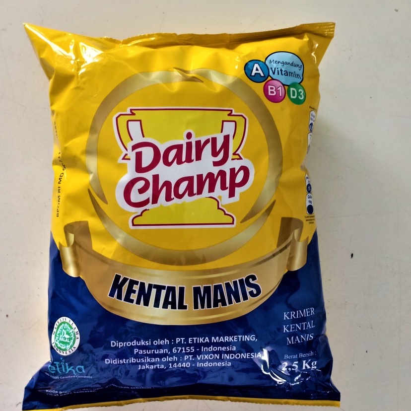 

Penawaran Terbaik Susu Kental Manis Dairy Champ 25kg susukental manis dairy champ 25grm