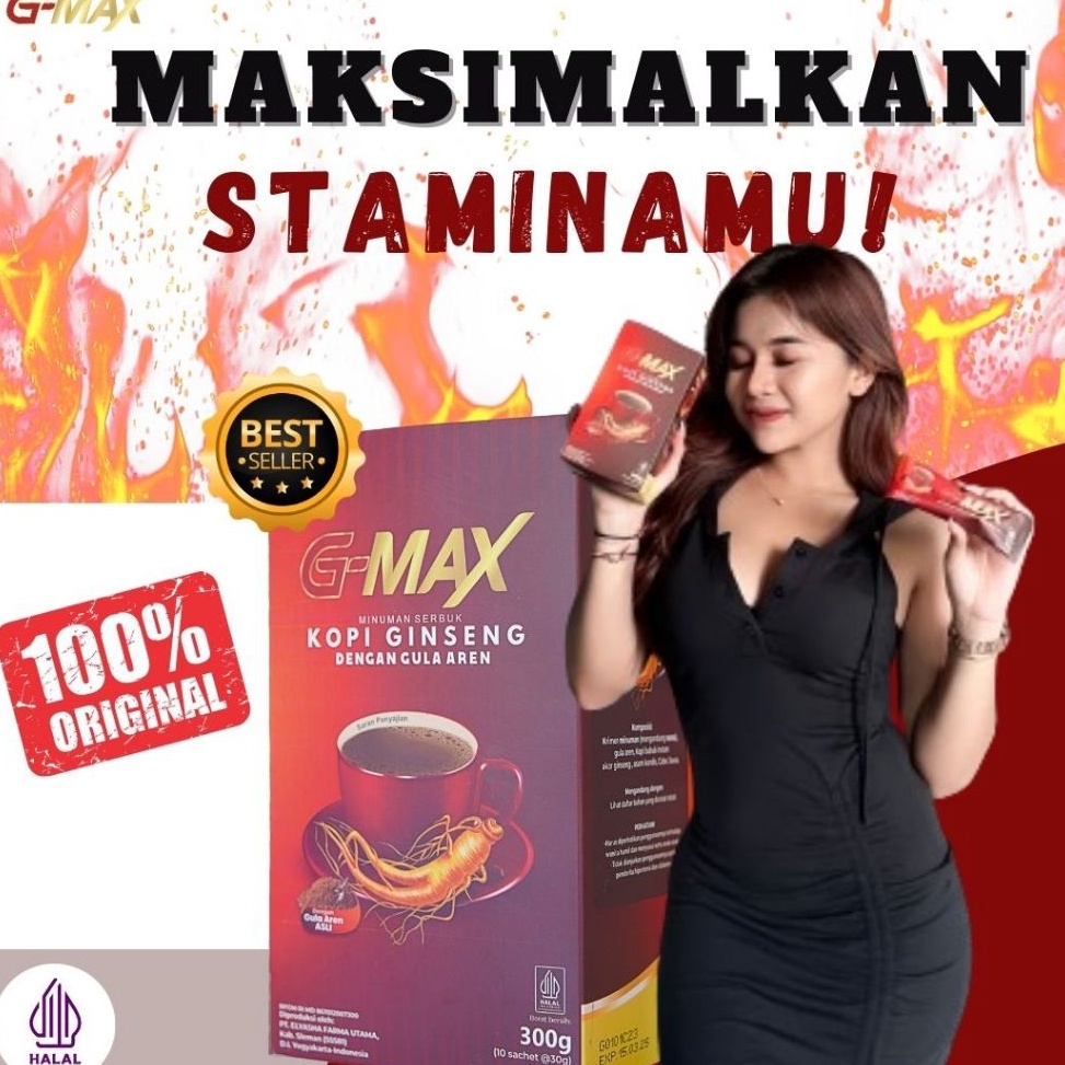 

Serba diskon G MAX KOPI STAMINA TAHAN LAMA PRIA DEWASA BPOM