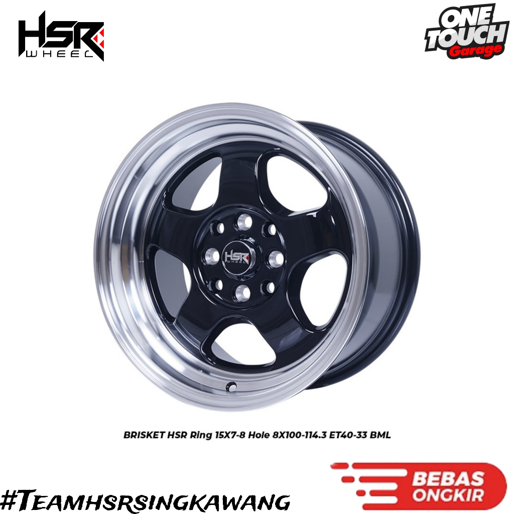 Velg mobil avanza, xenia, brio, ayla, agya, freed hsr brisket ring 15