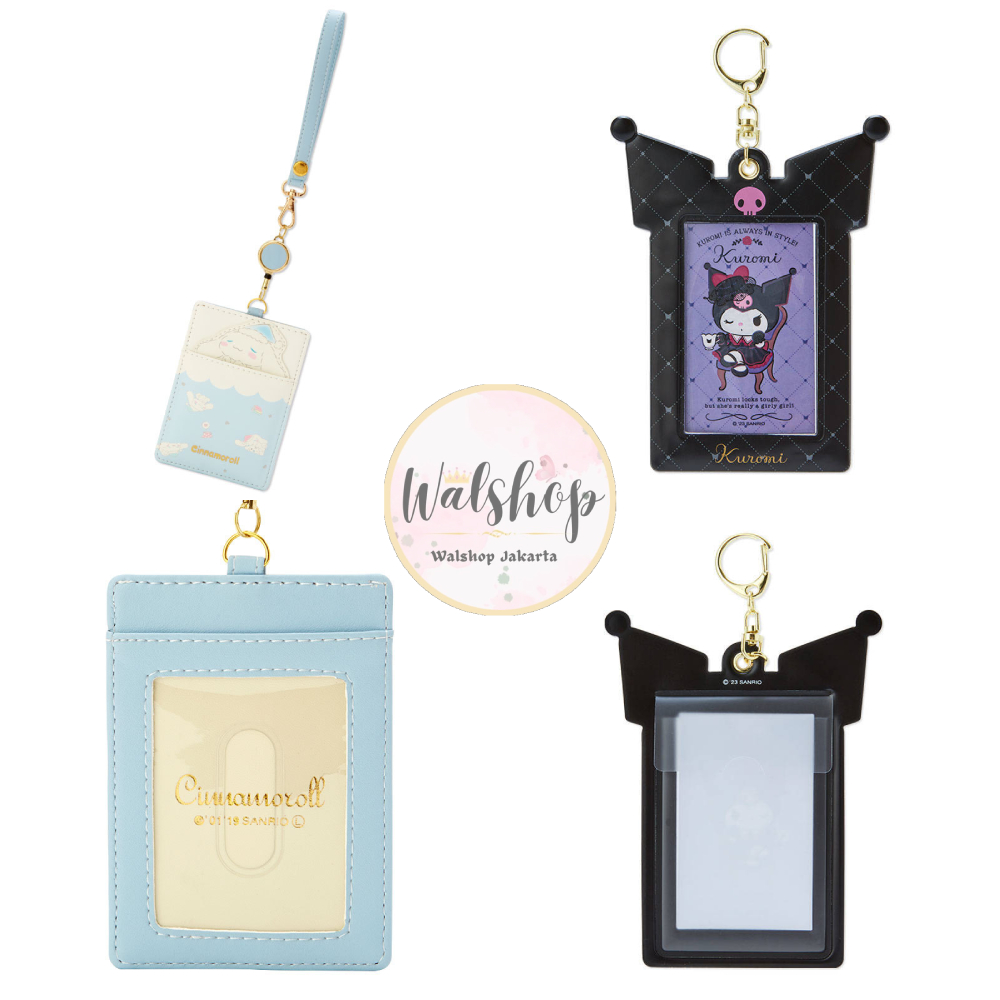 

Walshop - ID Card Sanrio Gantungan Kartu Identitas Cinnamoroll Kuromi - IDS001