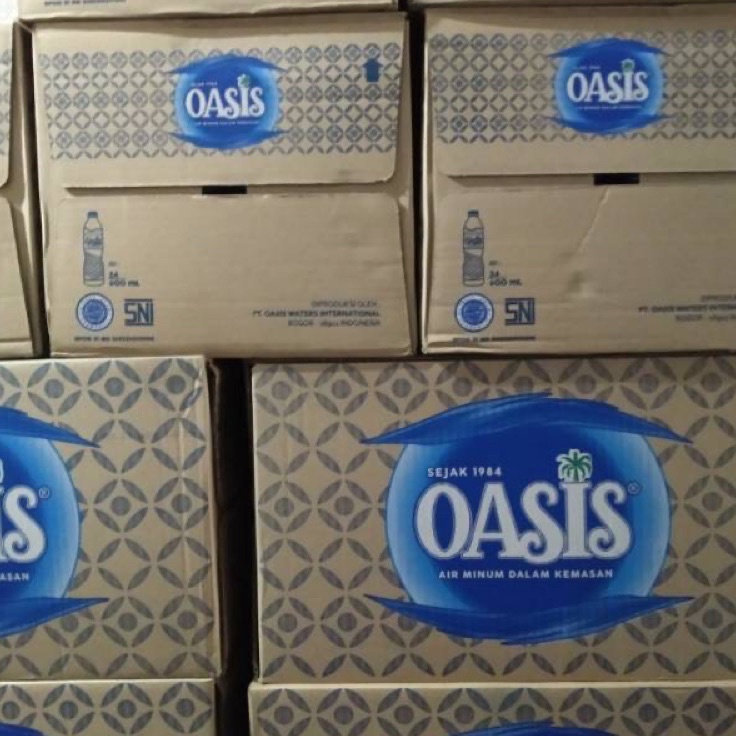 

Baru oasis air mineral 15ml isi 12 6ml33ml isi 24 dan 24 ml isi 48