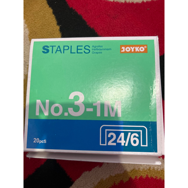 

Isi Staples Besar No. 3 Stapler Jepretan JOYKO isi 20