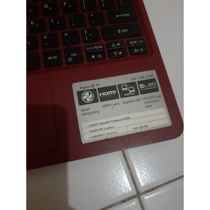 Netbook acer aspire es11