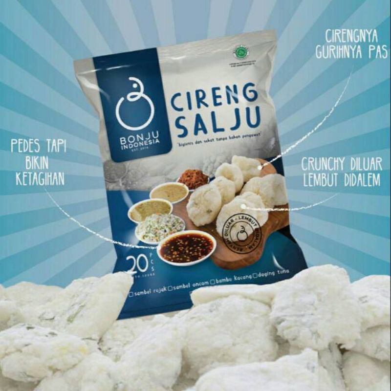 

Cireng Salju Bonju (Bumbu Rujak) - 500 Gr