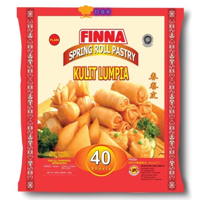 

Finna Spring Roll 215x215mm isi 40 lembar