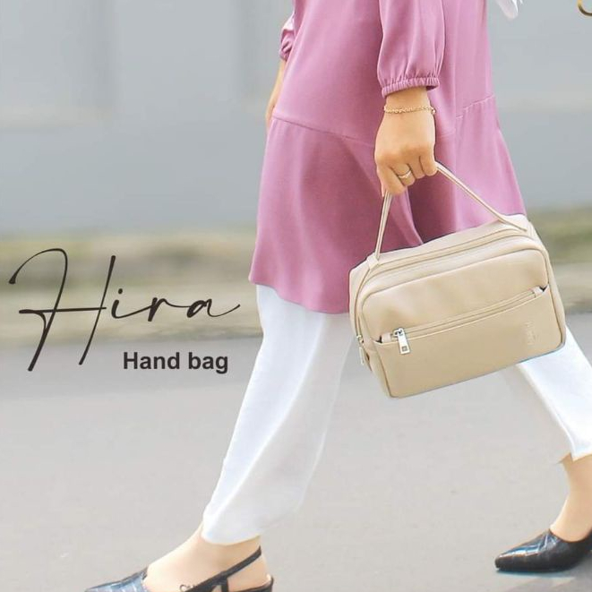 HIRA QUINTA HAND BAG UK. 22X14X7 CM UNISEX CEWEK COWOK BISA PAKAI