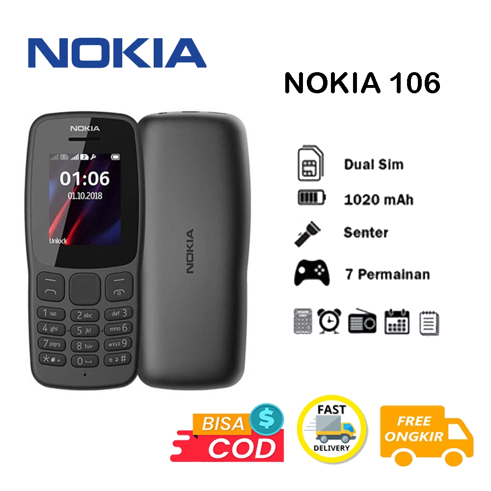 NOKIA 106 HP JADUL NOKIA TERLARIS