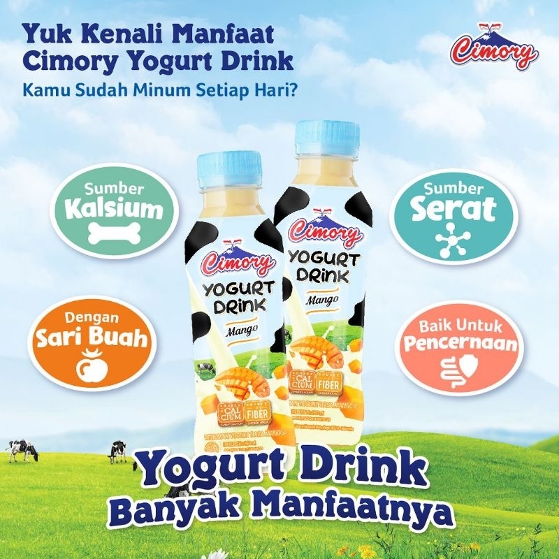 

YOGURT DRINK CIMORY 240ml YOGURT DRINK LOW FAT 240ml