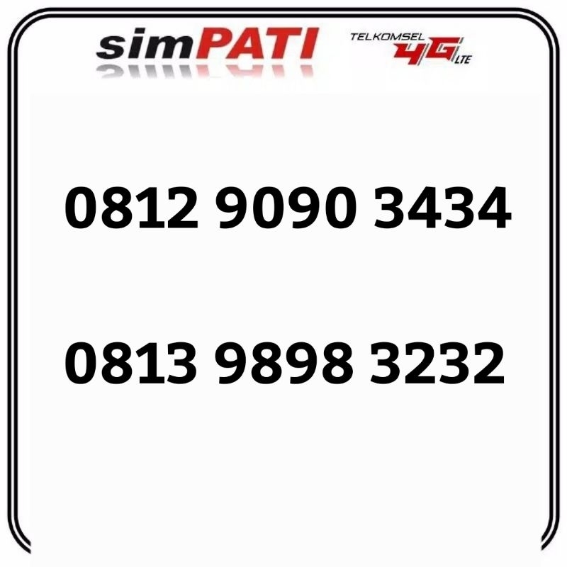 Nomor Cantik Simpati ABAB CDCD