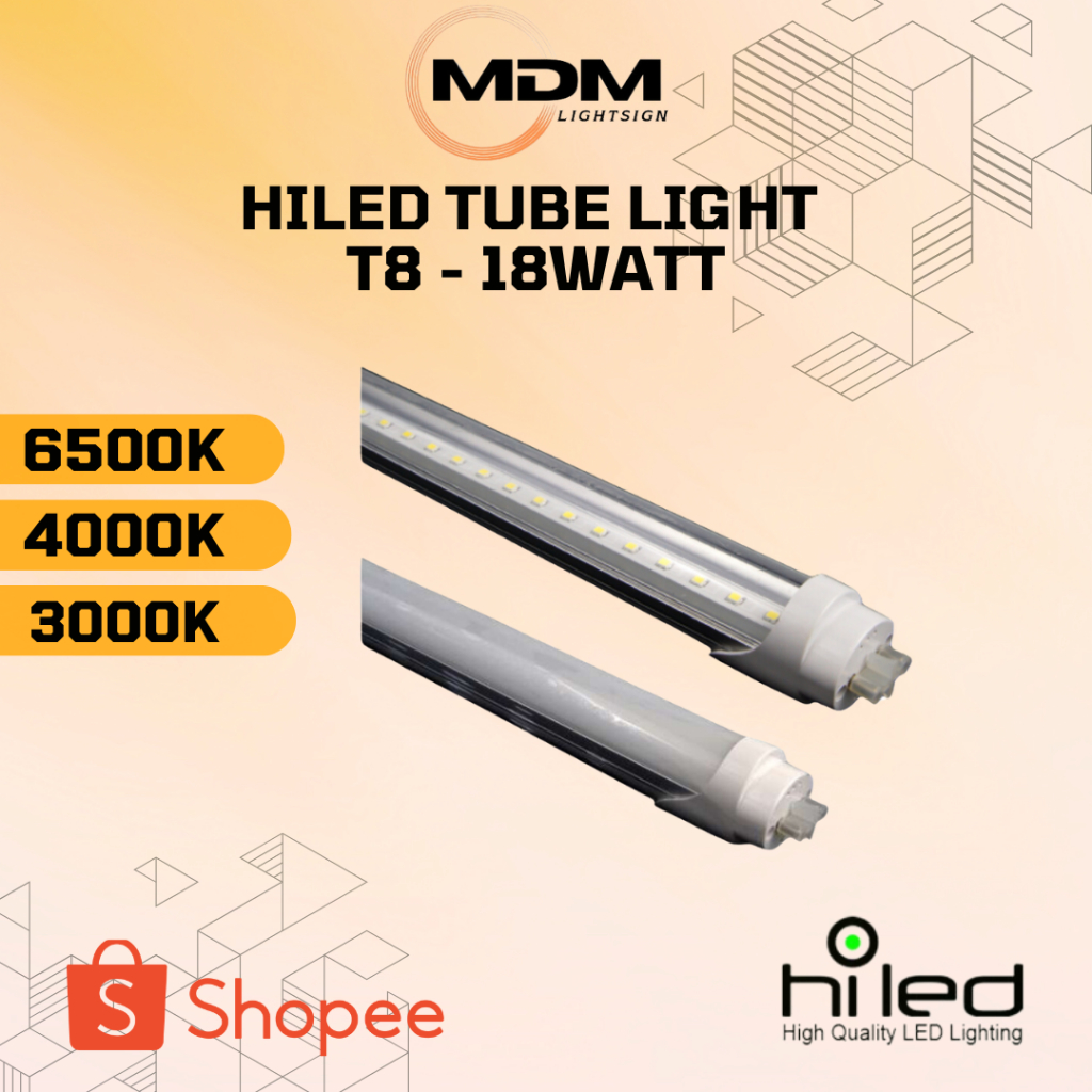 HILED TUBE LIGHT T8 - 18WATT