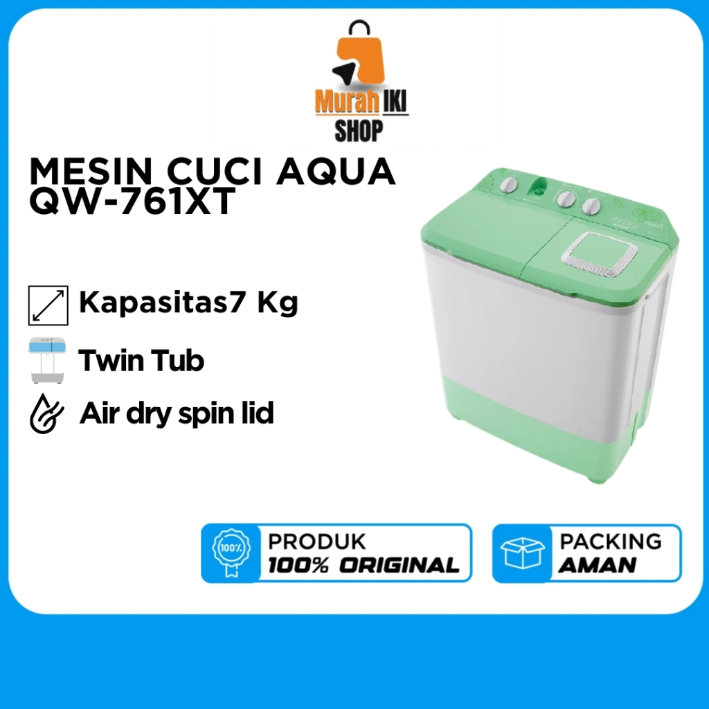 MESIN CUCI AQUA QW-761XT