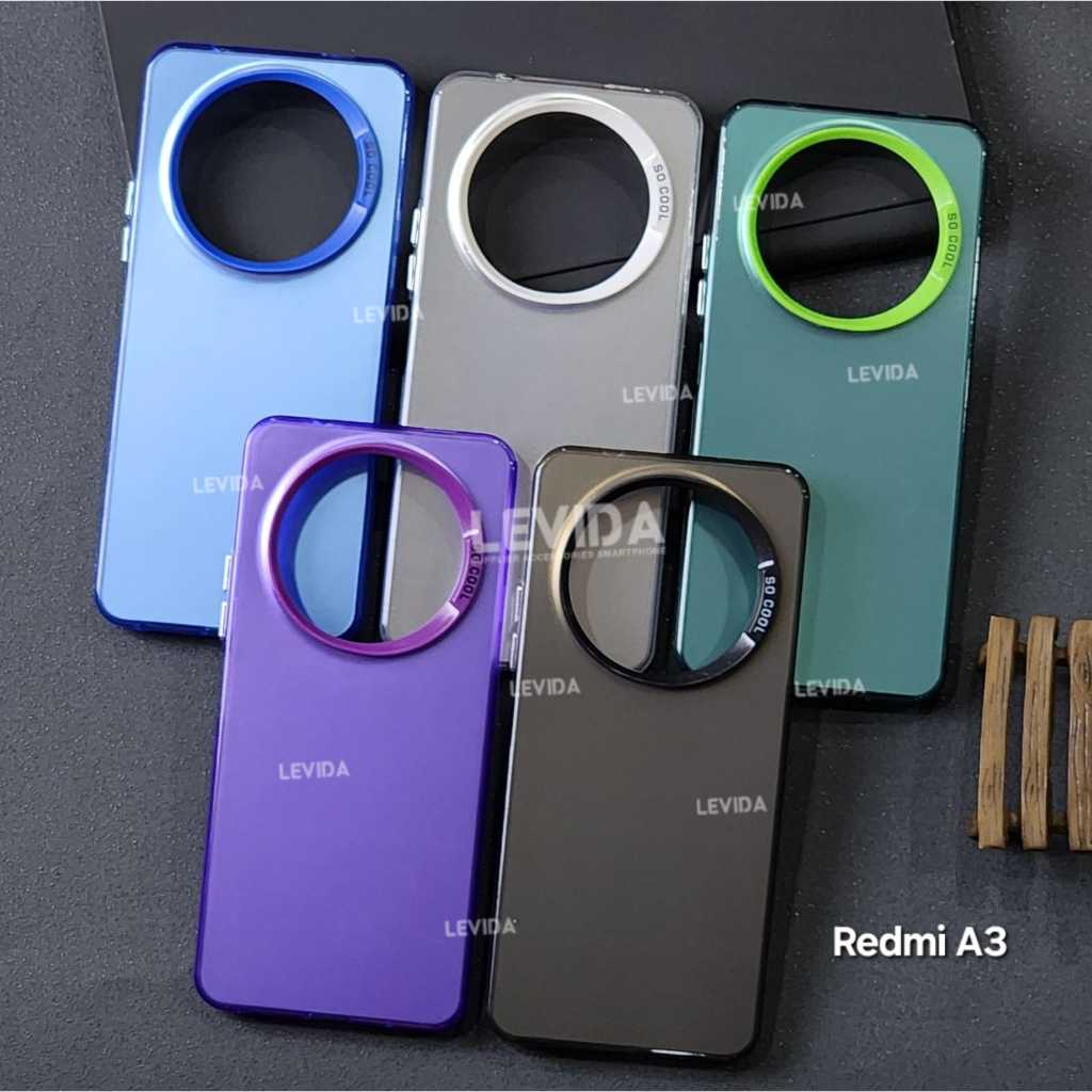 Redmi A3 Redmi 9T Case IMD Hybrid Plate Hologram Case Redmi A3 Redmi 9T