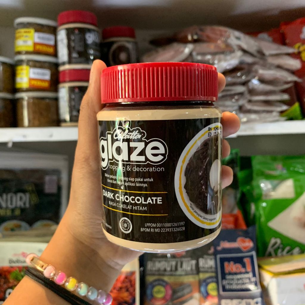 

Glaze dark chocolate