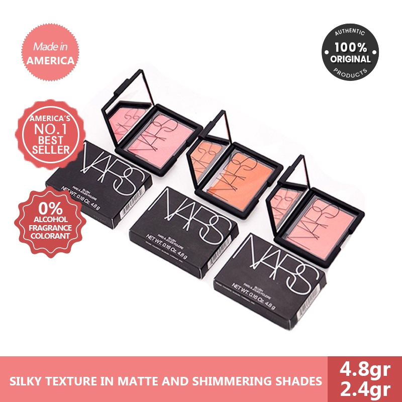 NARS Blush On 2.4g Travel Size(With Box） /4.8g Full Szie