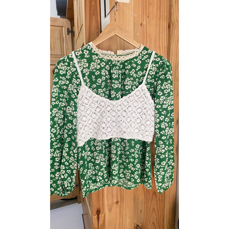 PRELOVED KEMEJA RALPH LAUREN BLAZER UNIQLO ORIGINAL RANA PARIS BY LOZY HIJAB READY BLACK