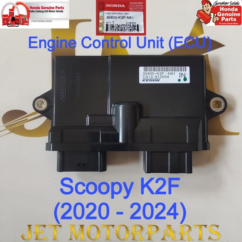 30400K2FN81 Ecu Engine Control Unit Scoopy K2F Asli Atau Ori Honda AHM