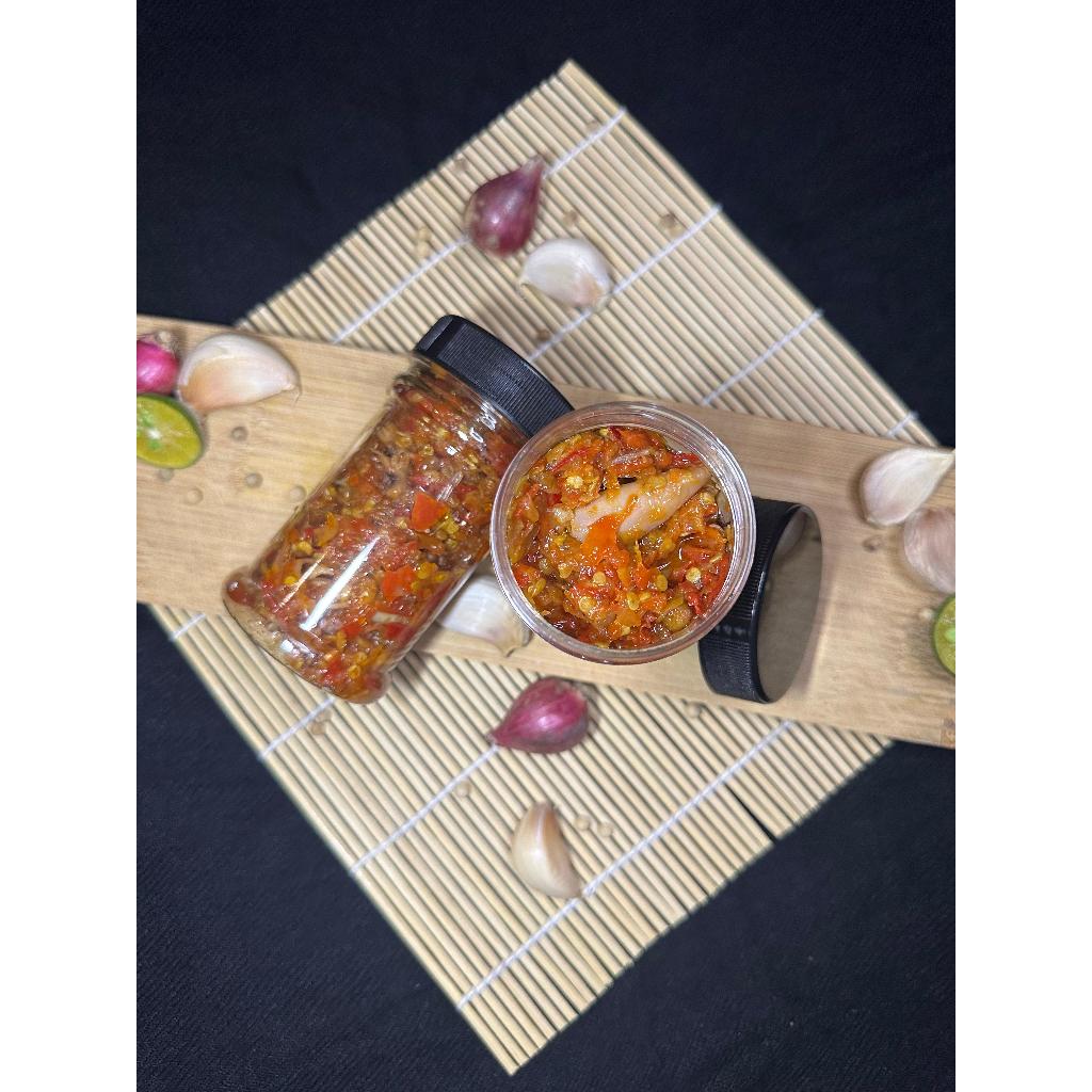 

Sambal Cumi Asin / Pedas / Gurih / Nagih - Quality Premium