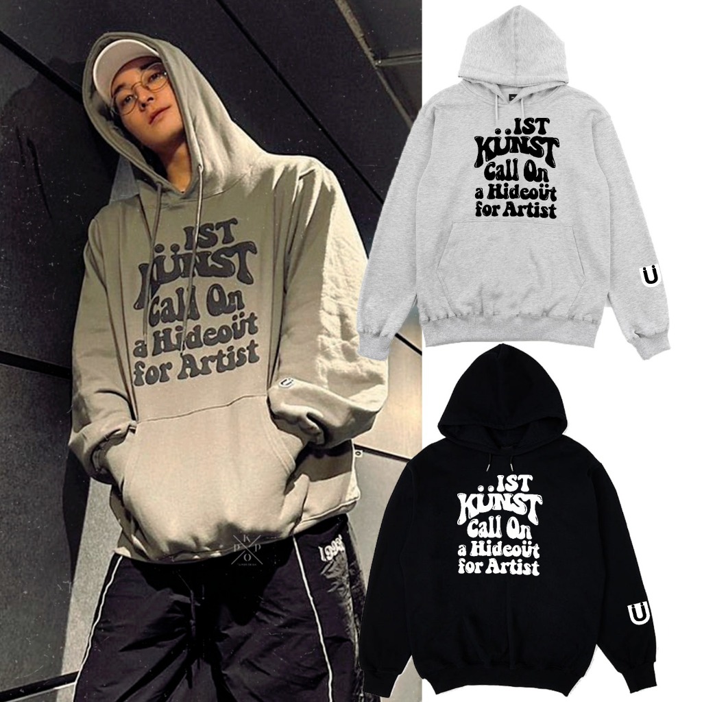 Jaket Hoodie Jumper 17th Wonwoo ist kunst call on sablon depan