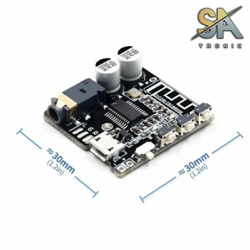 Modul Bluetooth 5.0 Stereo Module Audio Receiver 5v Mp3