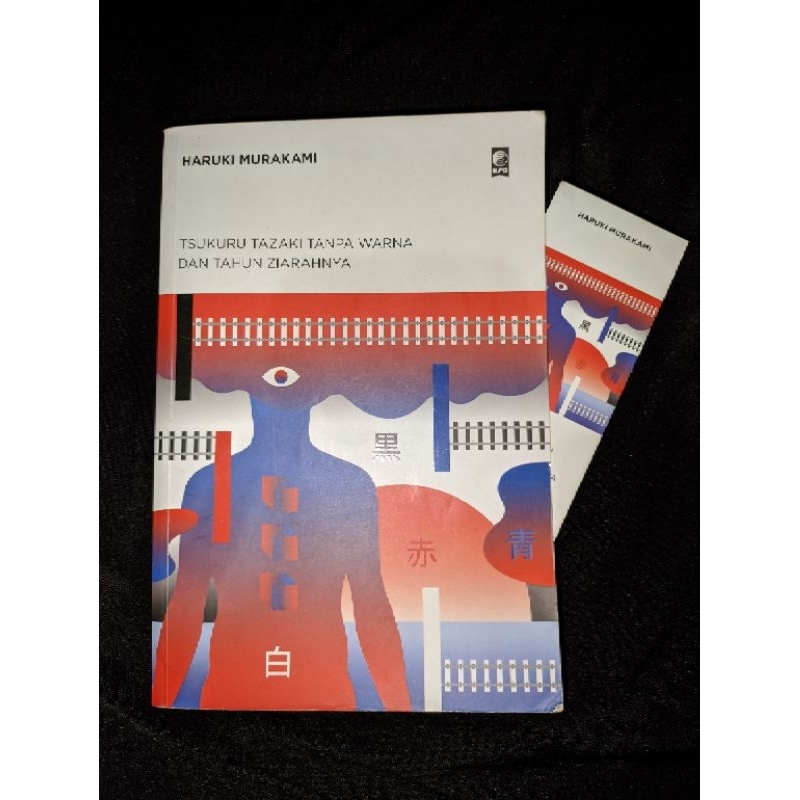 Buku Novel Preloved Tsukuru tazaki tanpa warna dan tahun ziarahnya oleh Haruki Murakami