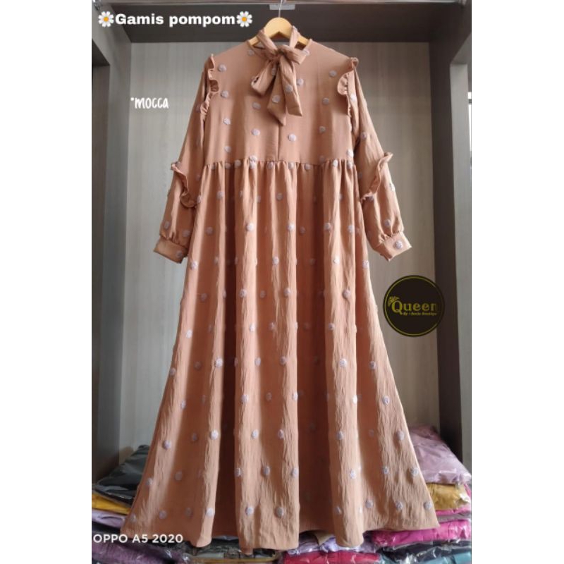 Gamis Pompom