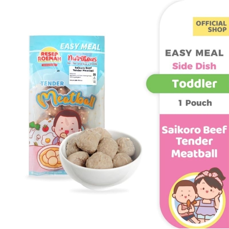 

Resep Roemah Saikoro Beef Tender Meatball / Bakso Saikoro / Toddler