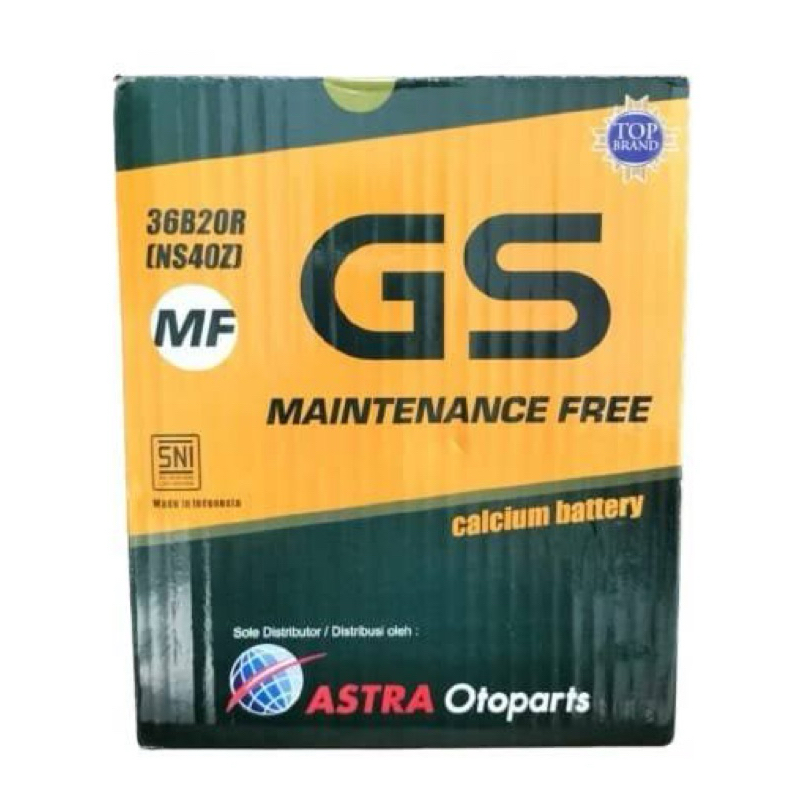 Aki GS NS40Z MF | Aki Kering Mobil Avanza, Rush, Terios (Upgrade)