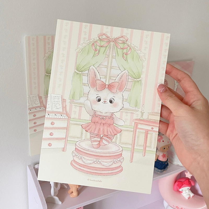 

kezutokki - ballerina charlotte A6 artprint