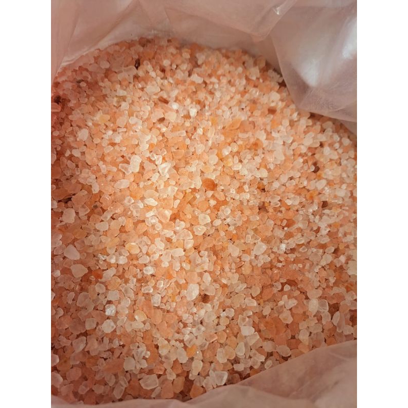 

Garam Himalaya Pink Salt Himsalt Kasar Kristal 1kg